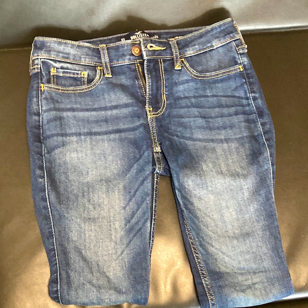 Hollister low rise skinny jeans